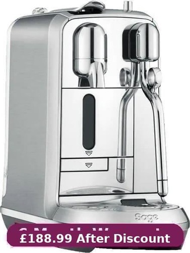 Sage nespresso creatista plus - nespresso,